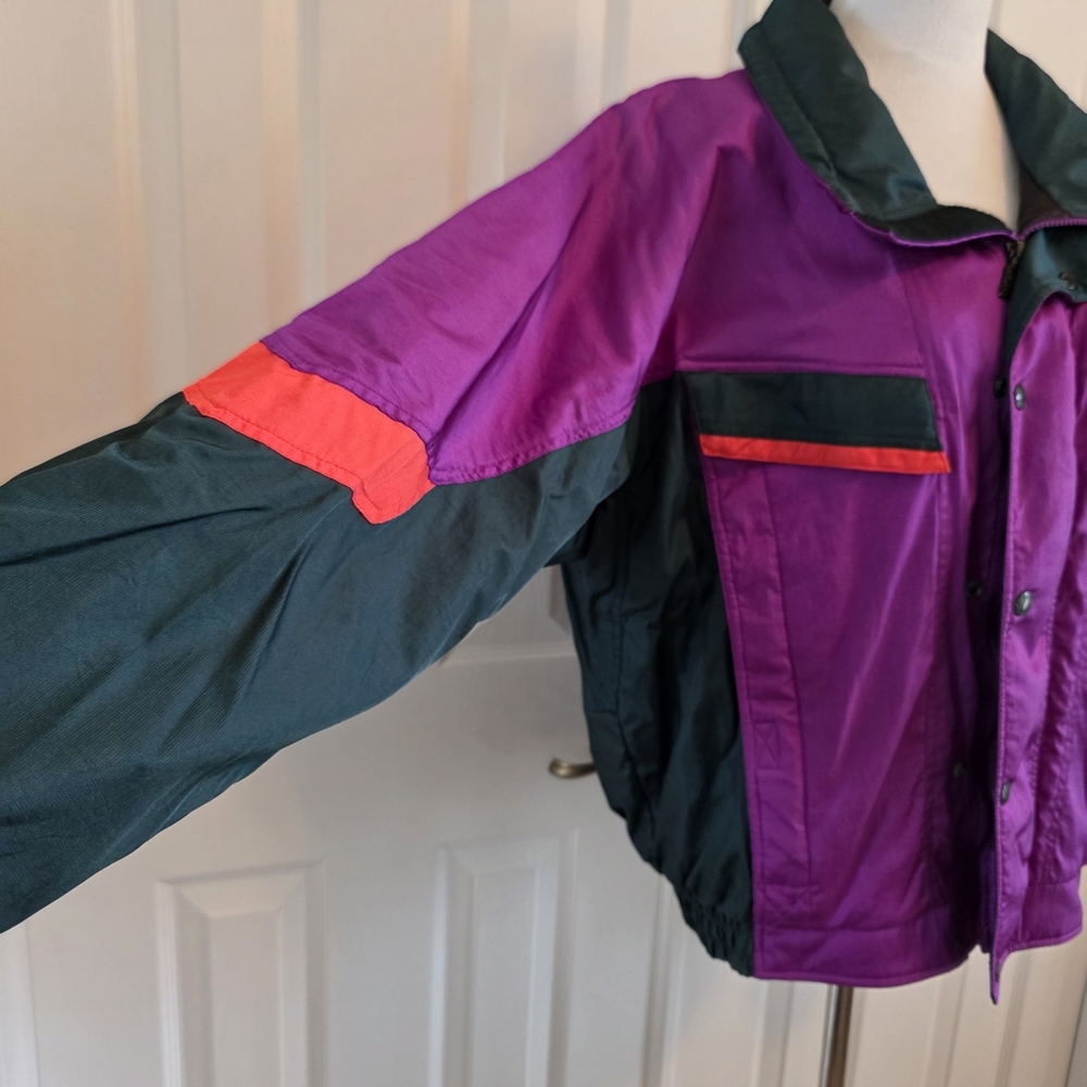The Nothface 90's Colorblock Gore Tex Water Proof Jacket Size Medium - Picture 3 of 12